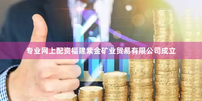专业网上配资福建紫金矿业贸易有限公司成立